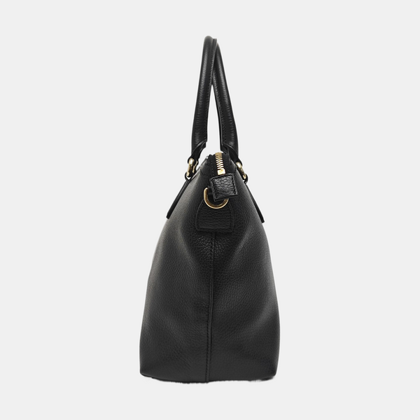 Microguccissima Calfskin Black