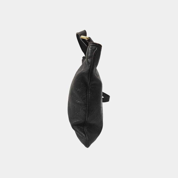 GG Imprime Monogram Calfskin Black