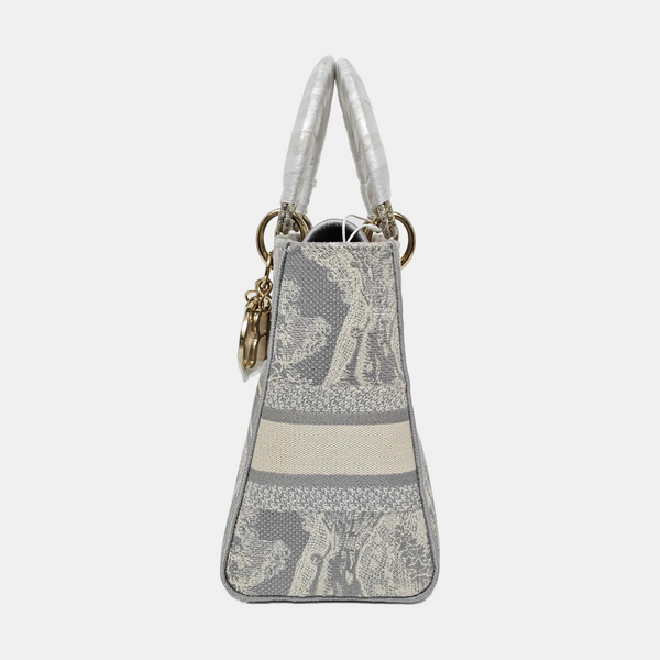 Lady D-Lite Medium Fabric Gray