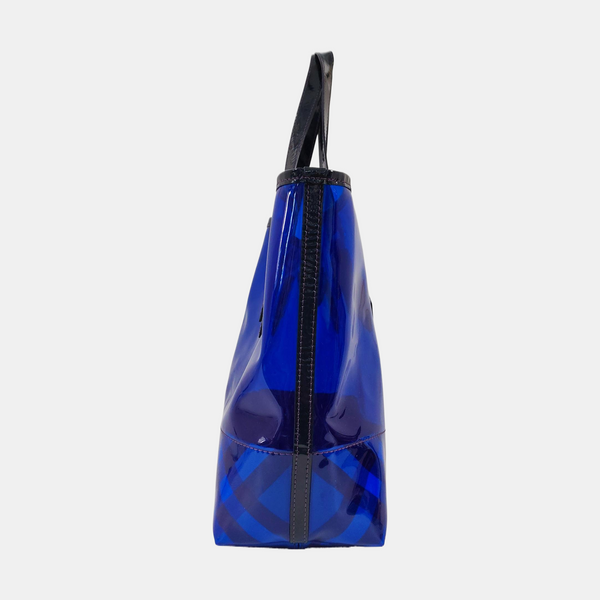 Plastic Shoulder Bag Blue