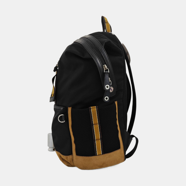 Nylon Backpack Black