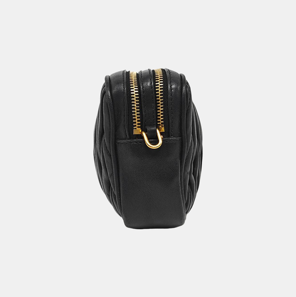 Calfskin Shoulder Bag Blue