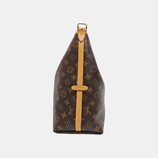 CARRYALL MM Monogram Coated Canvas Brown