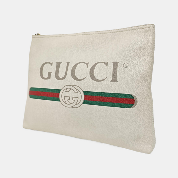Print Medium Calfskin White