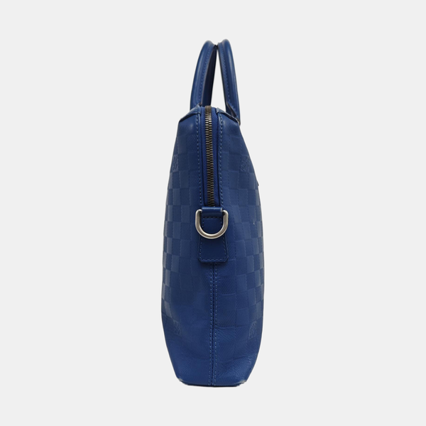 PORTE-DOCUMENTS Damier Calfskin Blue
