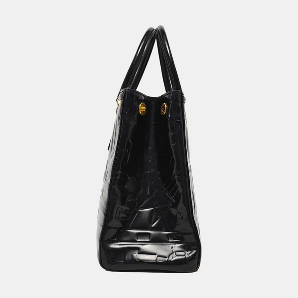 Calfskin Shoulder Bag Black