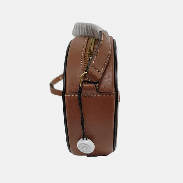 Authenticated pre-owned TRIOMPHE Small Calfskin Brown - Crossbody Bag at Looply