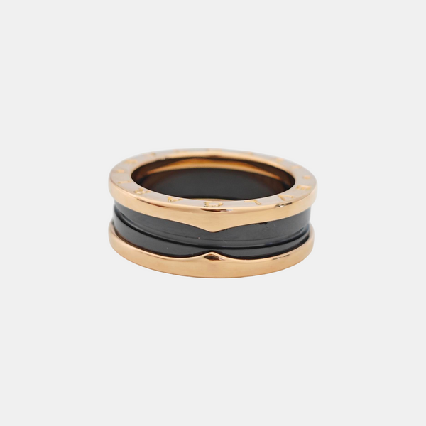 B.ZERO1 18k Rose Gold Ring EU 59