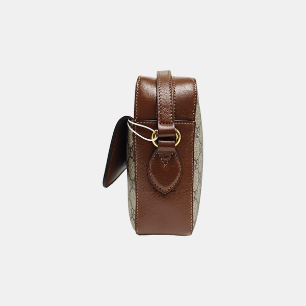 Horsebit 1955 Pequeño Lona Revestida Beige