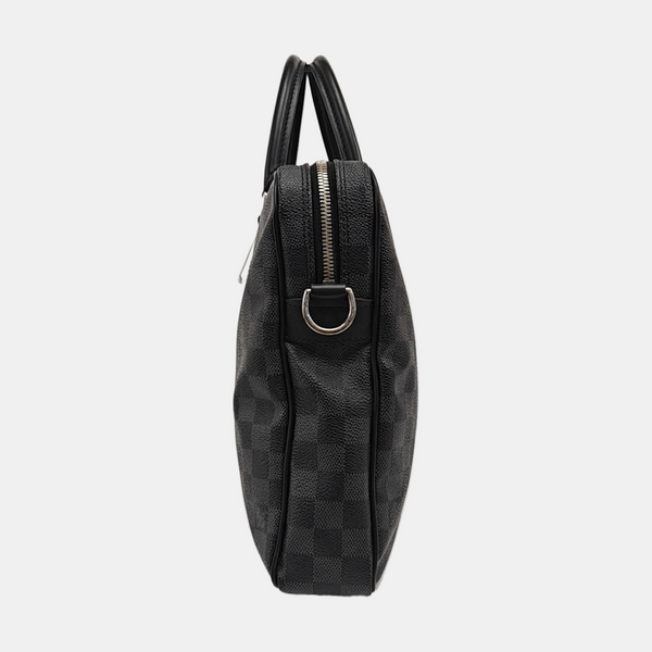 PORTE-DOCUMENTS PM Damier Graphite Coated Canvas Gray