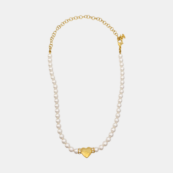 Metal White Necklace