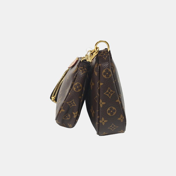 MULTI Monogram Coated Canvas Brown