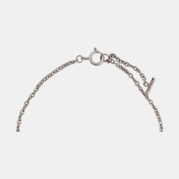 Tiffany T 18k White Gold Silver Bracelet