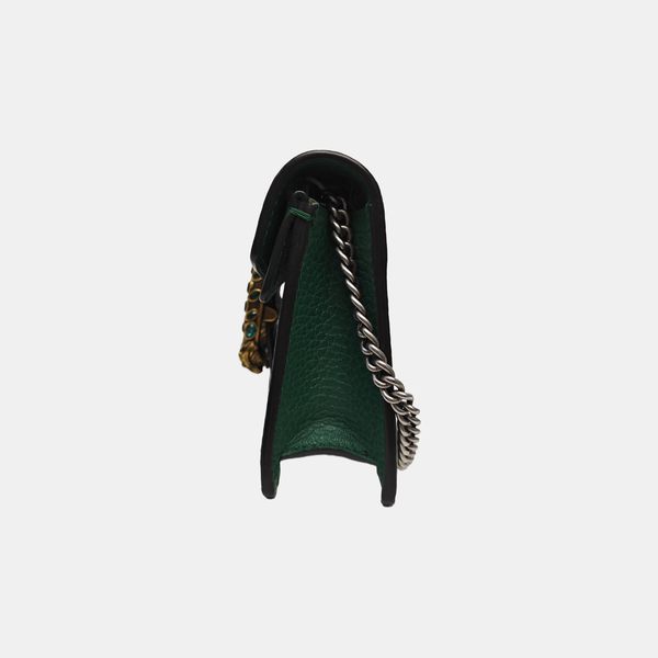 Dionysus Super Mini Calfskin Green