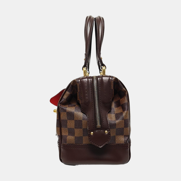 KNIGHTSBRIDGE Damier Ebene Coated Canvas Brown