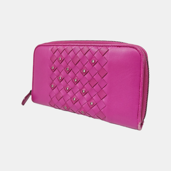 Calfskin Wallet Red