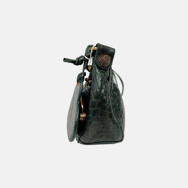 Le Cagole Small Calfskin Green