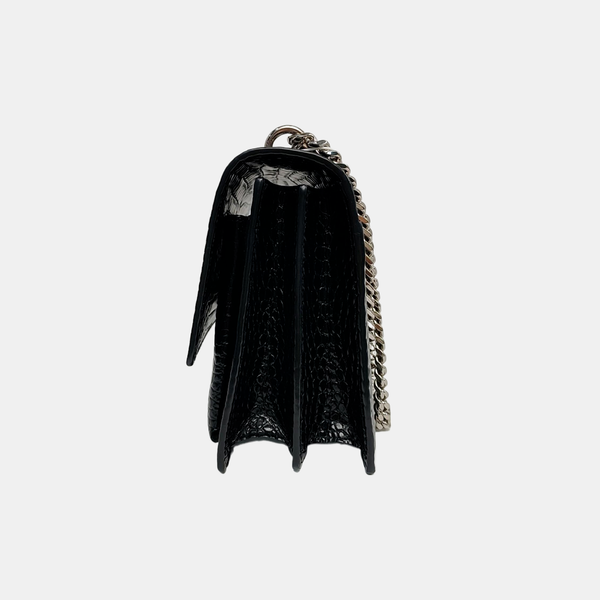 SUNSET Medium Calfskin Black