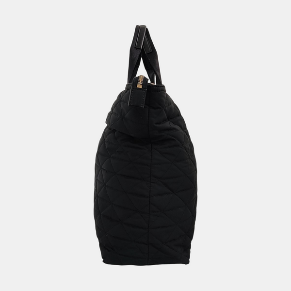 Quilted Nylon Black