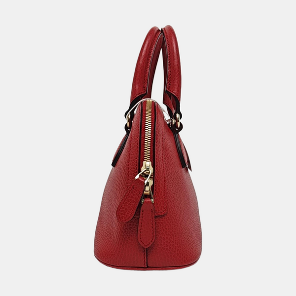 Dome Calfskin Red