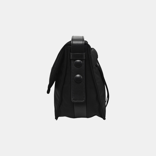 Nylon Crossbody Bag Black