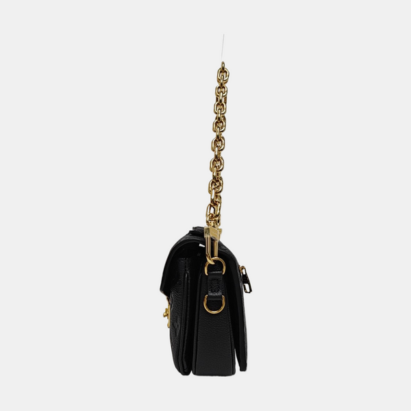 MÉTIS EAST WEST Monogram Calfskin Black