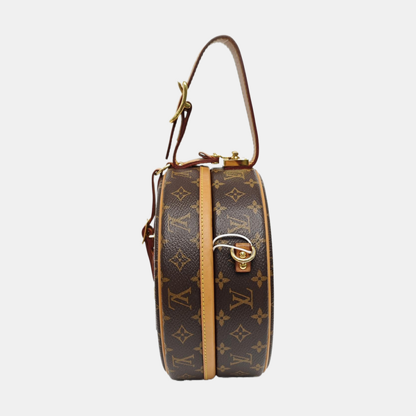 BOITE CHAPEAU PM Monogram Coated Canvas Brown
