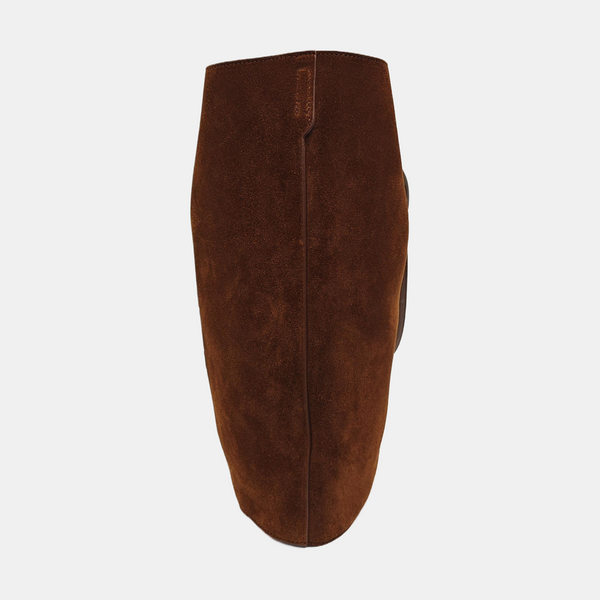 Suede Shoulder Bag Brown