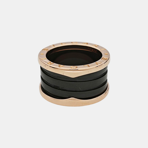 B.ZERO1 18k Rose Gold Ring EU 52