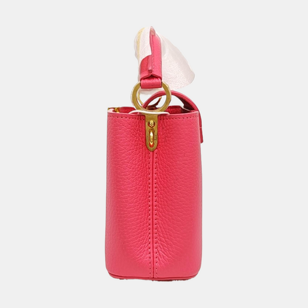 CAPUCINES Mini Calfskin Red