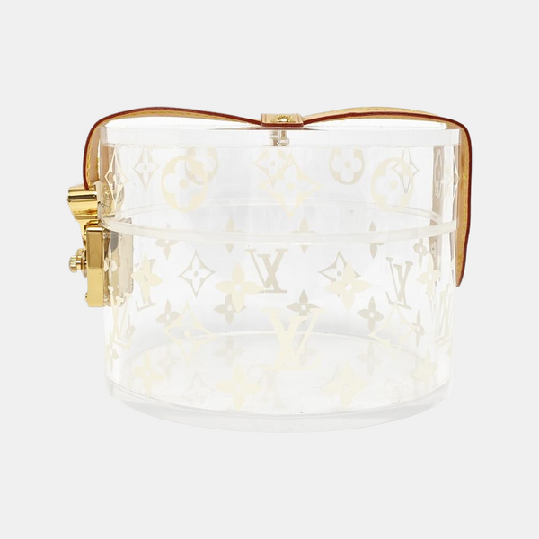 BOX SCOTT Monogram Plastic Clear