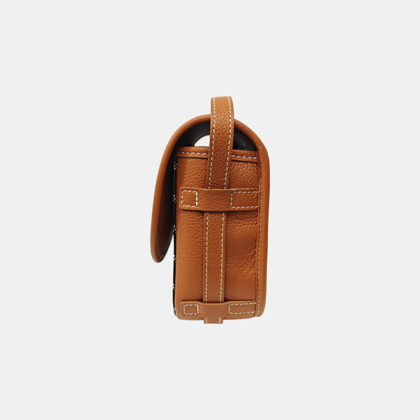 Belvedere Coated Canvas Brown