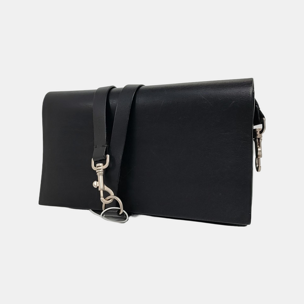 Leather Clutch Black