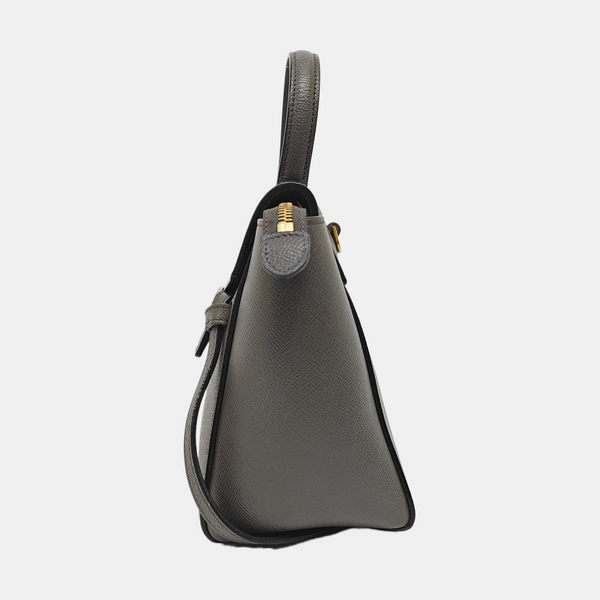 BELT Nano Calfskin Gray