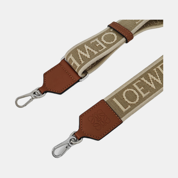 Fabric Bag Strap Brown