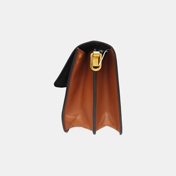 DAUPHINE MM Monogram Coated Canvas Brown
