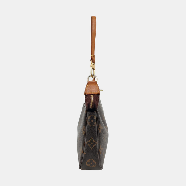 ACCESSOIRES Monogram Coated Canvas Brown