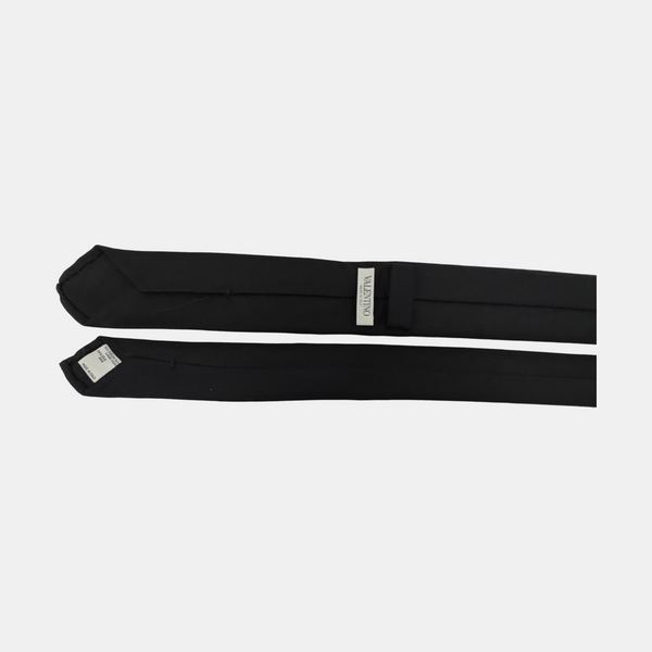 Wool Tie Black
