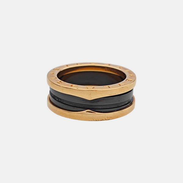 B.ZERO1 18k Rose Gold Ring EU 57