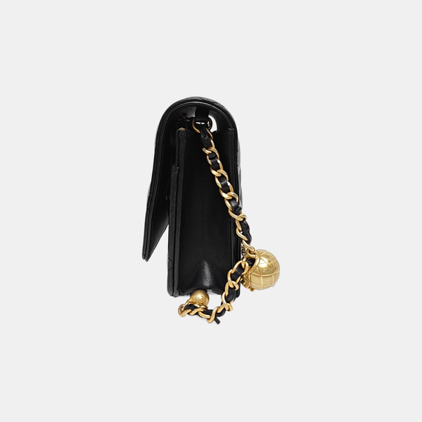 TRENDY CC Quilted Lambskin Black