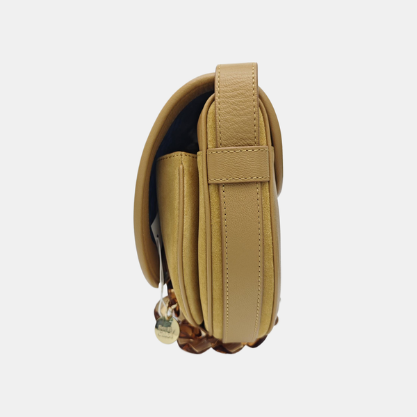Leather Shoulder Bag Brown