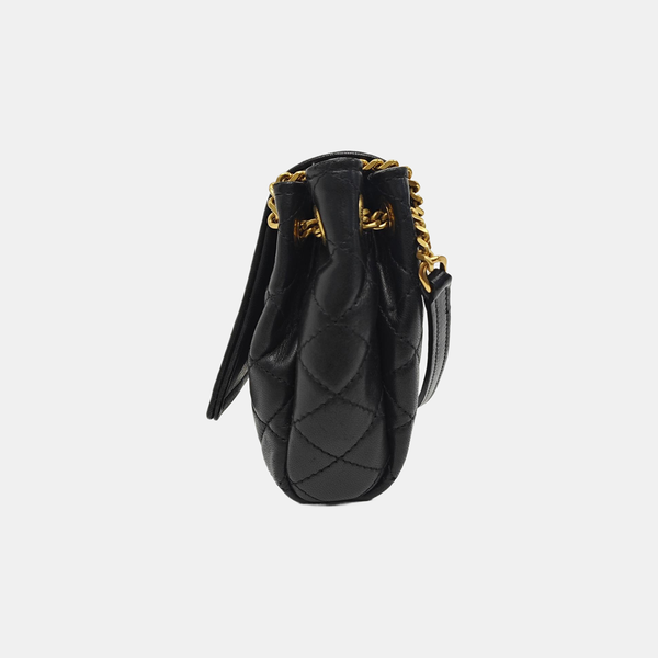 NOLITA Mini Quilted Lambskin Black