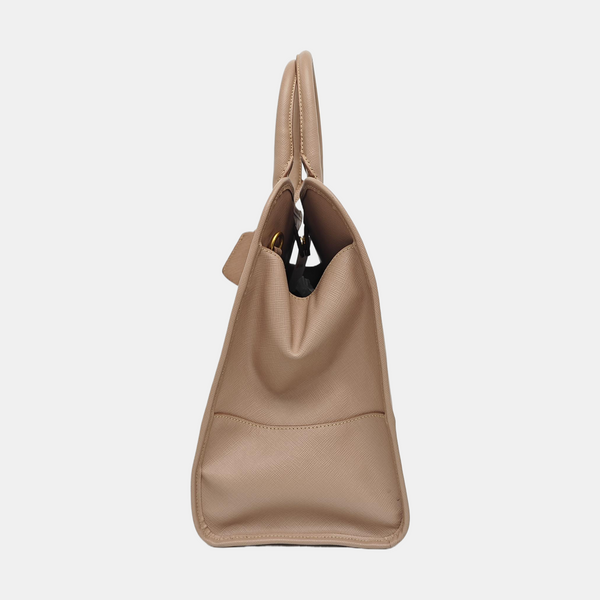 Saffiano Calfskin Tote Bag Pink