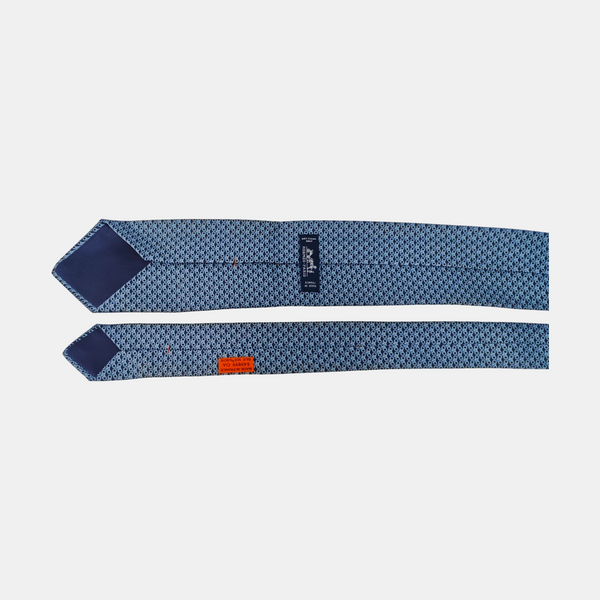 Mulberry Silk Tie Blue