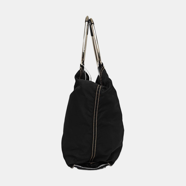 Nylon Tote Bag Black