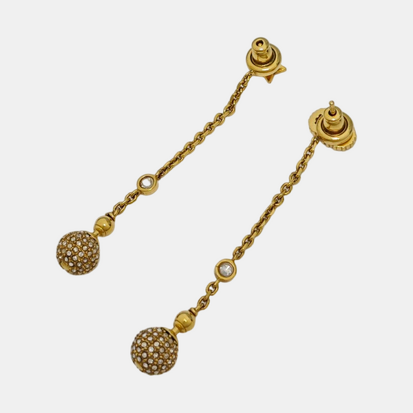 La Petite Tribale Metal Gold Earrings