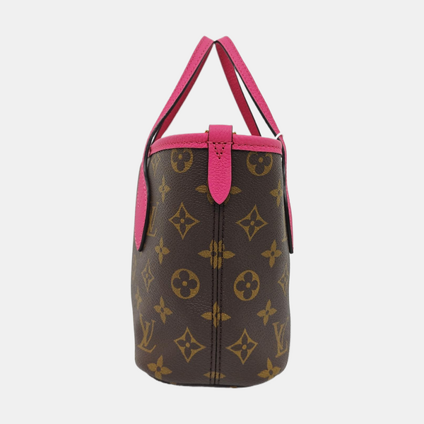 NEVERFULL INSIDE OUT BB Monogram Calfskin Red