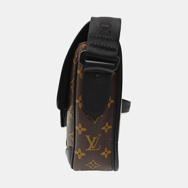 S LOCK PM Monogram Coated Canvas Brown