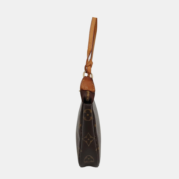 ACCESSOIRES Monogram Coated Canvas Brown