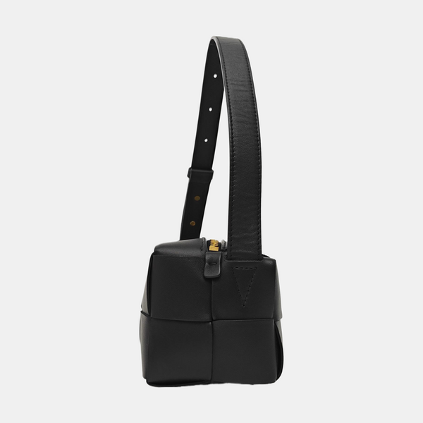 Brick Cassette Small Lambskin Black
